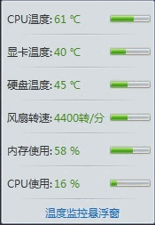 360cpu�¶ȼ����������