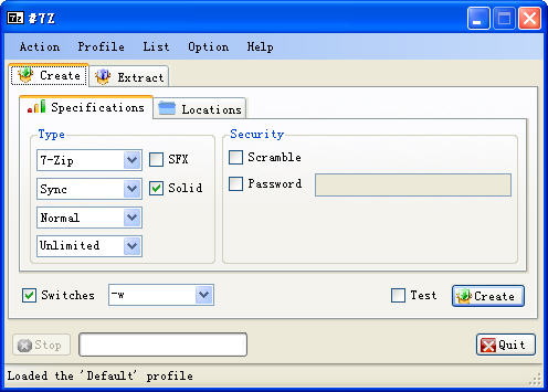 7-Zip��ɫ���İ�����