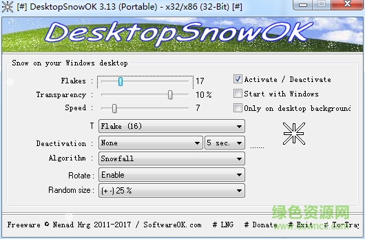 desktopsnowok(ѩ����̬����)����