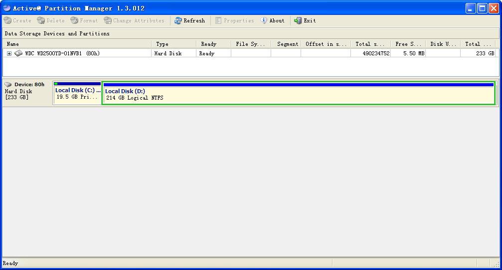 �๦�ܴ��̷���������(Active@ Partition Manager)����