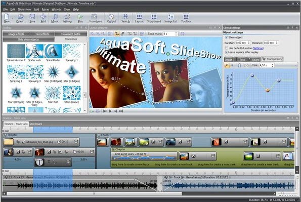 ���Ի����������������(AquaSoft SlideShow 7 Blue Net)����