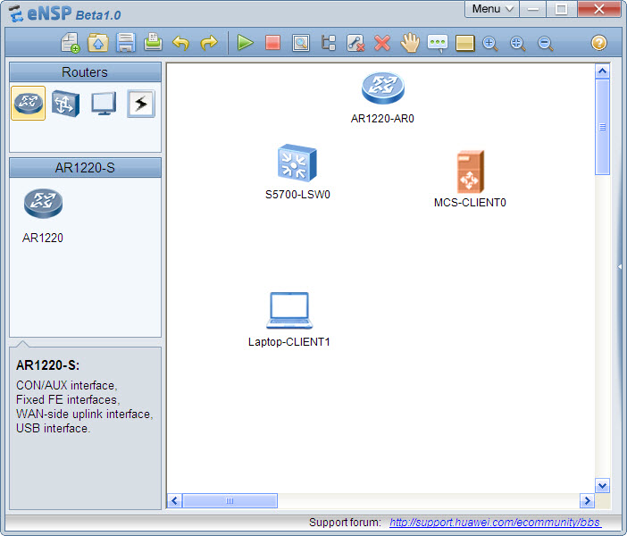 ��Ϊģ����ensp����