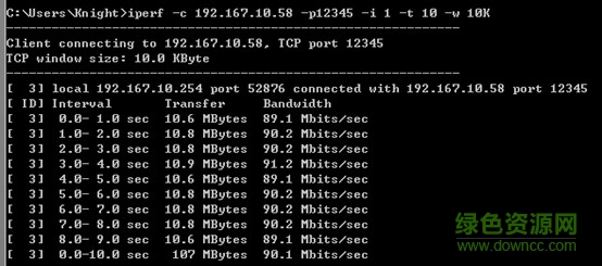 iperf���Զ���������