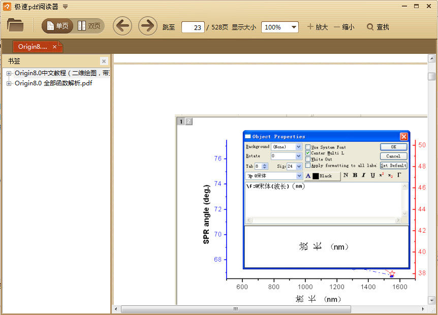 Origin8.0���Ľ̳�pdf������