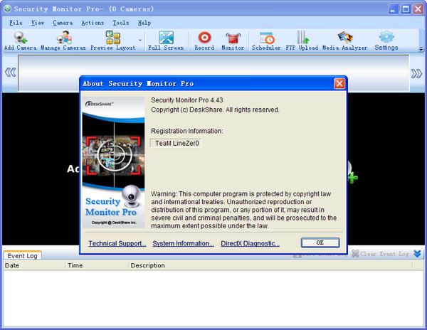 ��Ƶ�������Deskshare Security Monitor Pro����