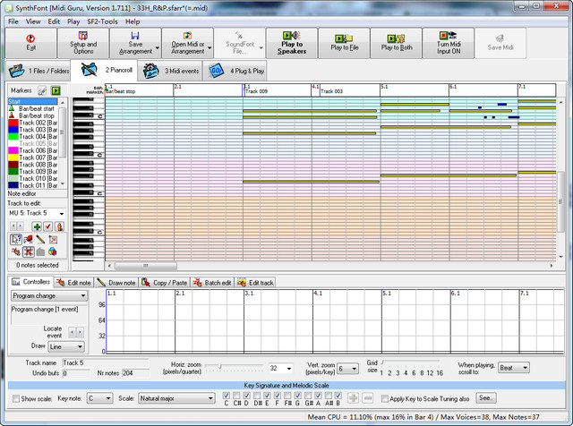 SynthFont(����midi�ϳ�����)����